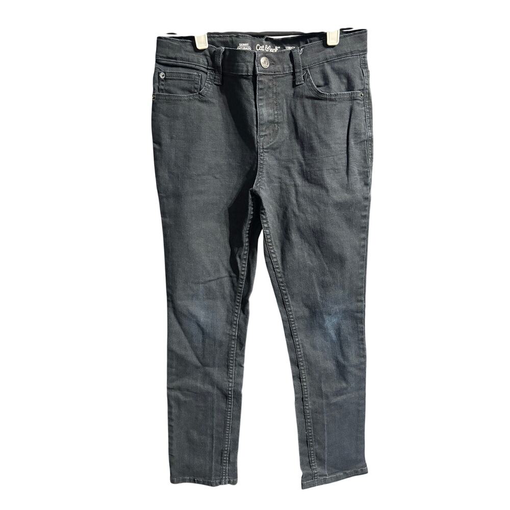 Black Skinny Stretch Jeans - Cat & Jack - 14